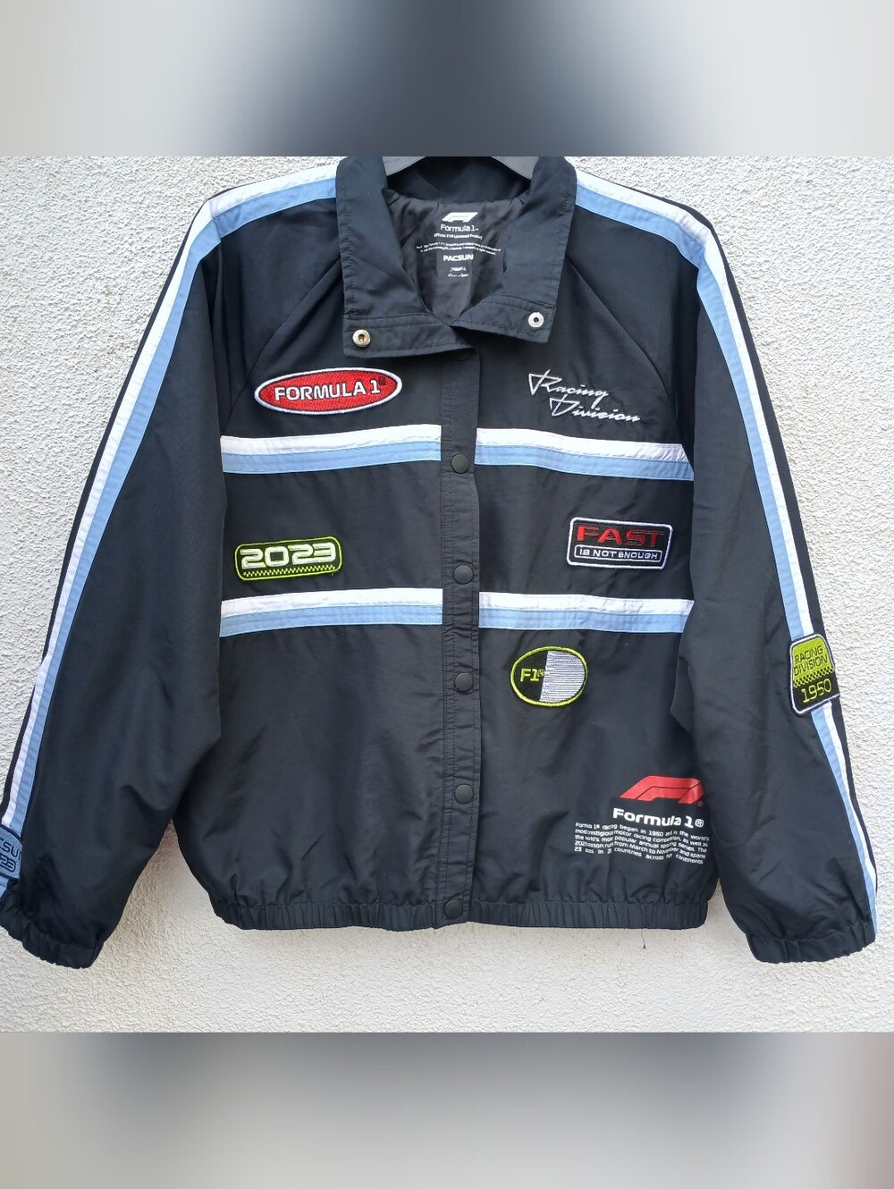 F1 x PacSun Racing Jacket – XS Oversized Fit Unisex